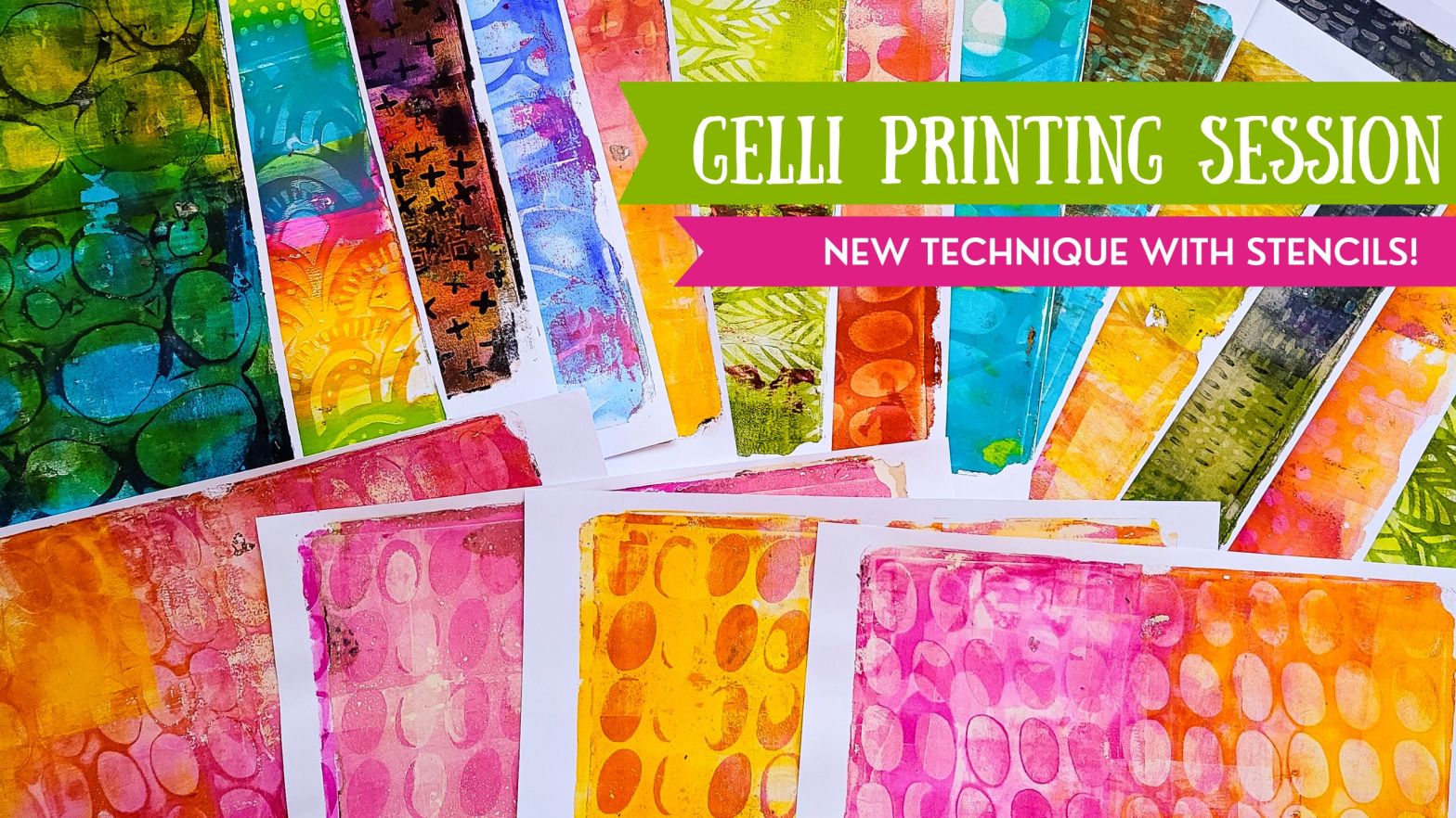 Gel Printing Projects – Susanne Rose Art